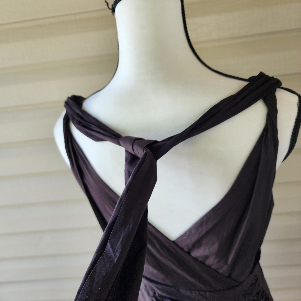 Marc Jacobs plunge neckline midi dress size 6 - Picture 6 of 14